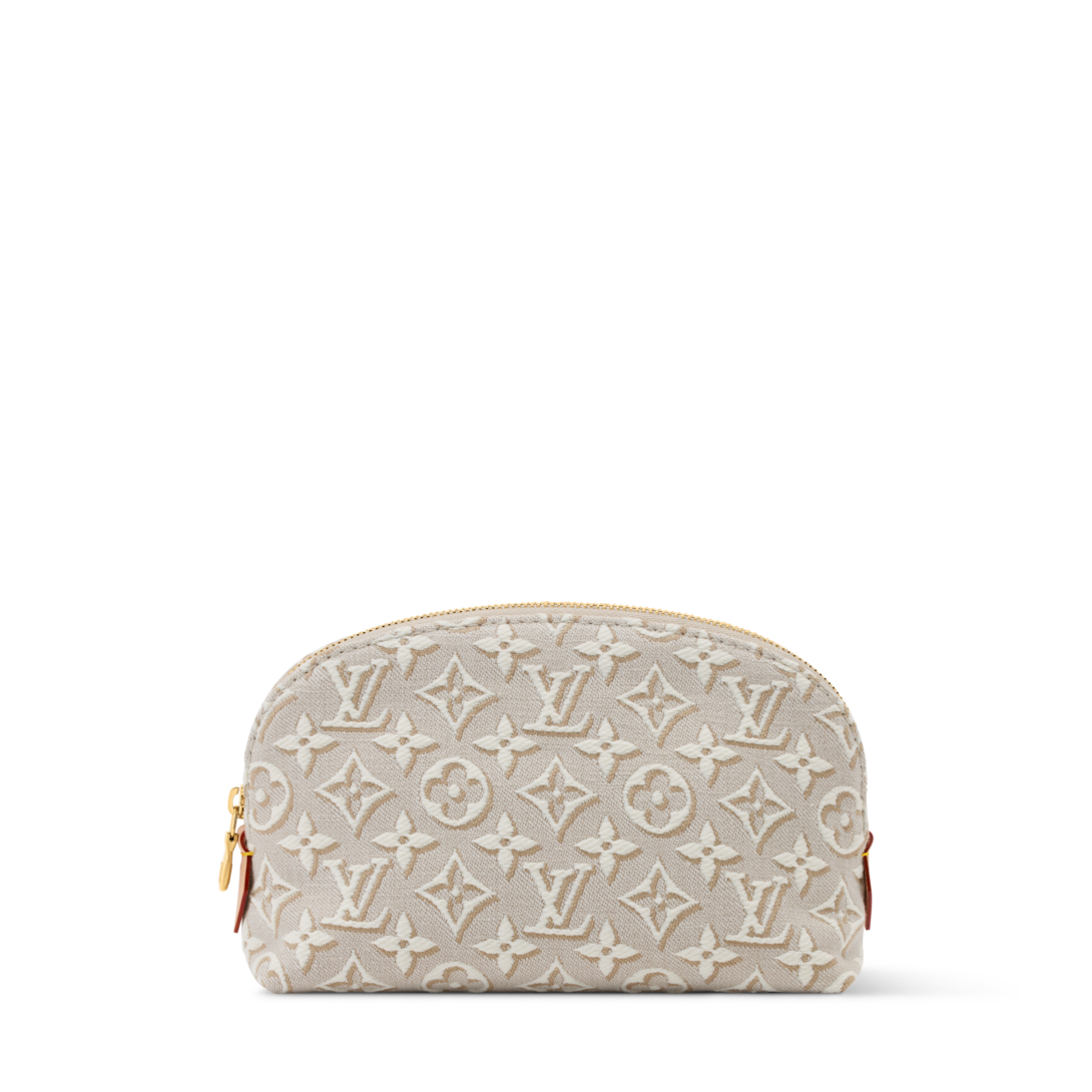Louis Vuitton アイボリー ケース 美品 Pochette Cosmétique PM Other Monogram Canvas - Travel Bags and